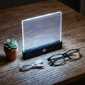 Black Acrylic Soft-Light LED Reading Lamp
